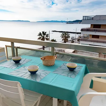 4 Pers, Vue Mer, Clim, Parking, - Fr-1-803-91 Apartman Le Lavandou